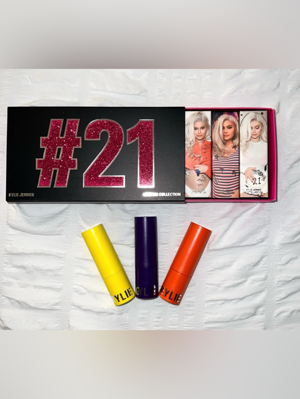 Kylie Cosmetics Limited edition birthday lipsticks